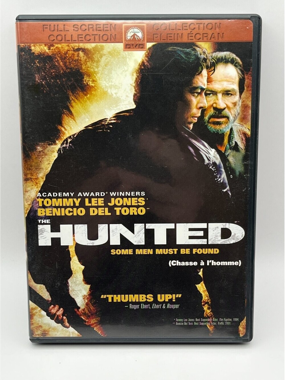The Hunted DVD Full Screen Tommy Lee Jones Action & Region 1 William Friedkin